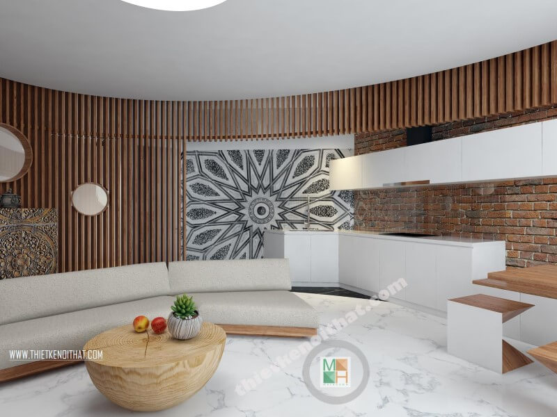 Thiết kế nhà bếp tiện nghi